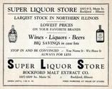 Super Liquor Store, Winnebago County 1930c